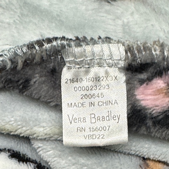 Vera Bradley “Dog Show” Hooded Fleece Robe Size 2XL/3XL - Picture 10 of 11